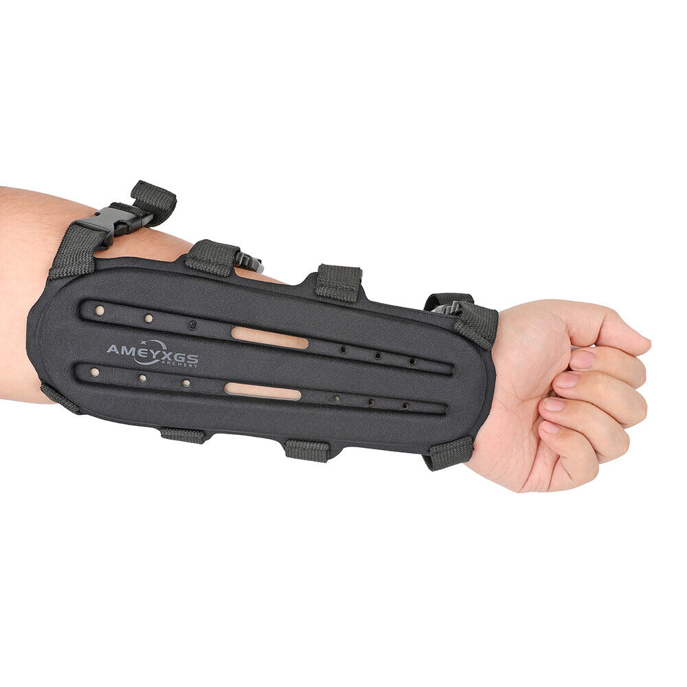 Archery Arm Guard Forearm Protector Adjustable Strap Protective Equipment Hunting